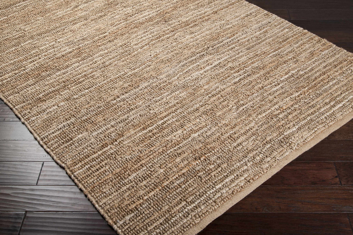 Hauteloom Glover GLOV Tan Woven/Flatwoven Jute Rug