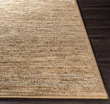 Hauteloom Glover GLOV Tan Woven/Flatwoven Jute Rug