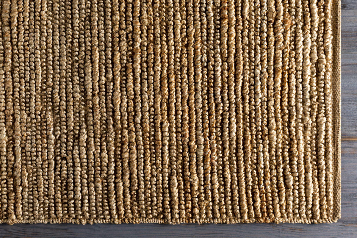 Hauteloom Glover GLOV Tan Woven/Flatwoven Jute Rug