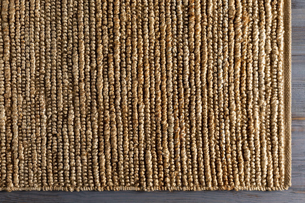 Hauteloom Glover GLOV Tan Woven/Flatwoven Jute Rug