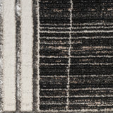 nourison desire dsr01 charcoal silver rug