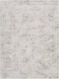Hauteloom Glyncorrwg GLYNC Light Gray Machine Made Polypropylene Rug