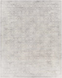 Hauteloom Glyncorrwg GLYNC Light Gray Machine Made Polypropylene Rug