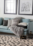 Hauteloom Guiseley GUI Black Hand Tufted Wool Rug