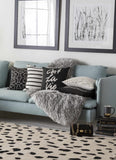 Hauteloom Guiseley GUI Black Hand Tufted Wool Rug