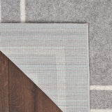 nourison nourison essentials nre02 grey ivory rug