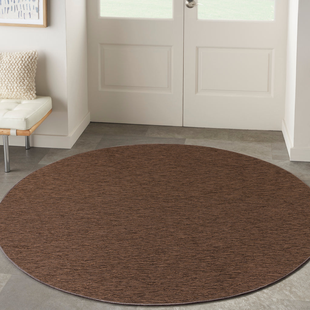 nourison washable solutions wsl01 mocha rug
