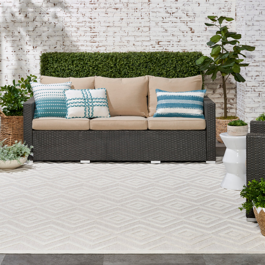 nourison versatile nrv01 ivory white rug
