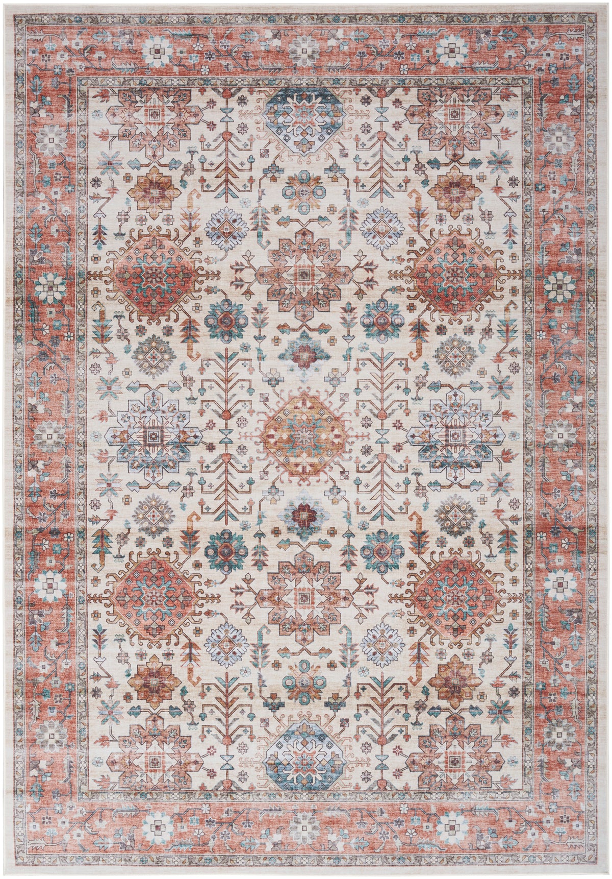 nourison fulton ful12 beige multicolor rug