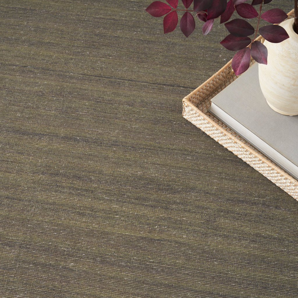 nourison washable essentials wae01 green rug