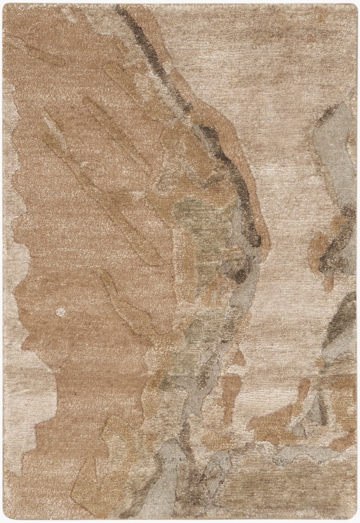 nourison silk shadows sha24 beige silver rug