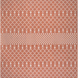 nourison positano pos02 terracotta rug