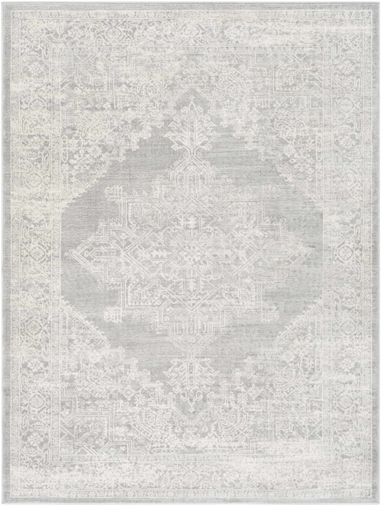 Hauteloom Gormania GORMA Light Gray Machine Made Polypropylene Rug