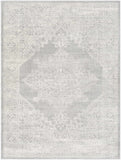 Hauteloom Gormania GORMA Light Gray Machine Made Polypropylene Rug