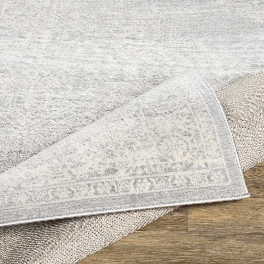Hauteloom Gormania GORMA Light Gray Machine Made Polypropylene Rug