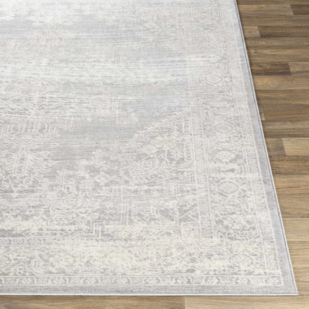 Hauteloom Gormania GORMA Light Gray Machine Made Polypropylene Rug
