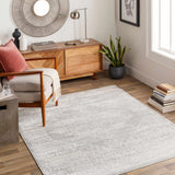 Hauteloom Gormania GORMA Light Gray Machine Made Polypropylene Rug