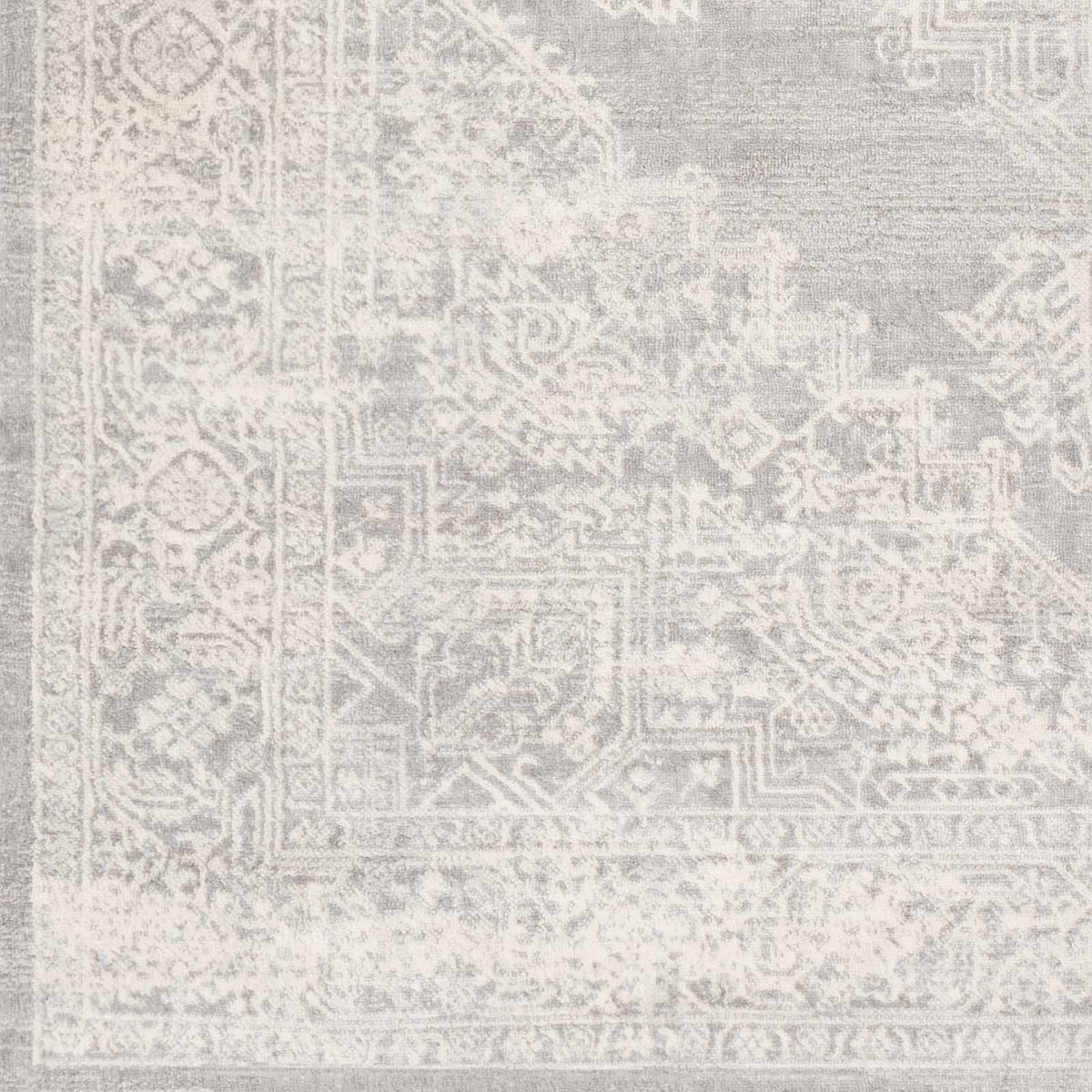 Hauteloom Gormania GORMA Light Gray Machine Made Polypropylene Rug