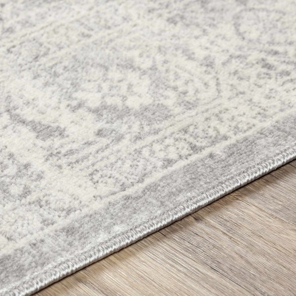 Hauteloom Gormania GORMA Light Gray Machine Made Polypropylene Rug