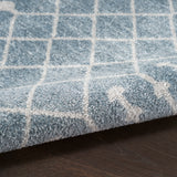 nourison astra machine washable asw10 blue rug