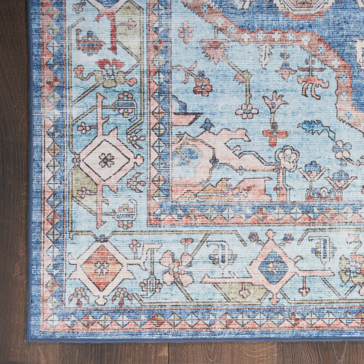 nourison fulton ful11 blue rug