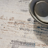 nourison ck022 infinity ifn06 ivory grey blue rug