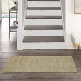 nourison nourison essentials nre01 green gold rug