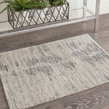 nourison ocean ocp03 cream charcoal rug