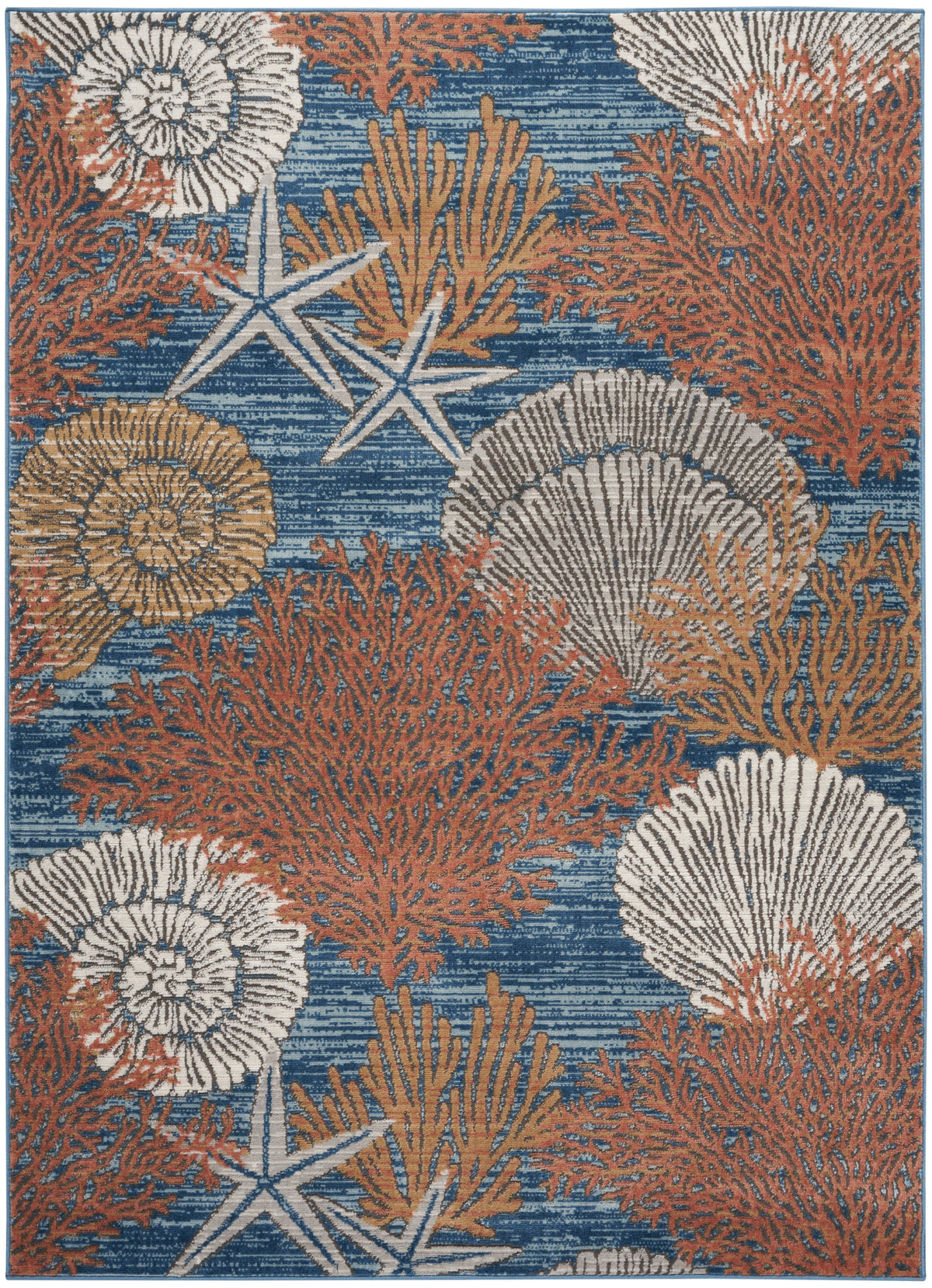 nourison seaside sds04 blue multicolor rug