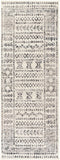 Hauteloom Greig GREI Black Machine Made Polypropylene Rug