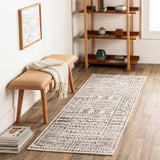 Hauteloom Greig GREI Black Machine Made Polypropylene Rug