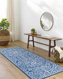 Hauteloom Grenora GREN Teal Machine Made Polypropylene Rug