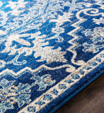 Hauteloom Grenora GREN Teal Machine Made Polypropylene Rug