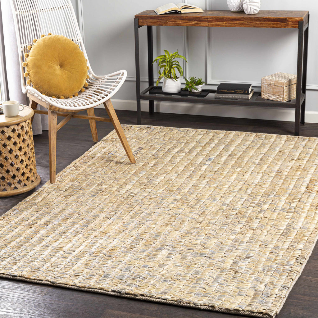 Hauteloom Gresford GRESF Beige Woven/Flatwoven Jute Rug