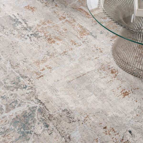 nourison glitz glz23 grey multicolor rug