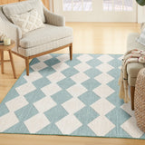 nourison positano pos04 aqua rug