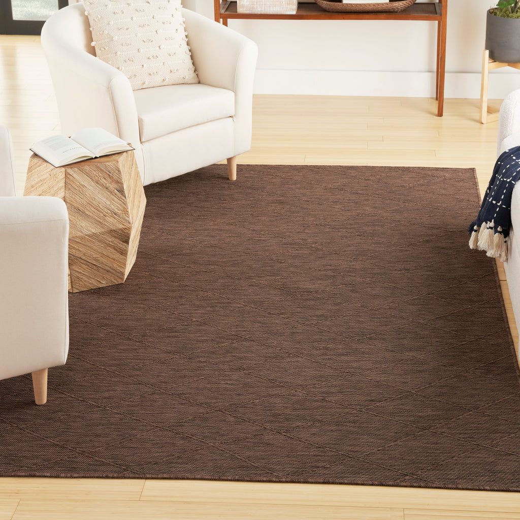 nourison washable solutions wsl01 mocha rug