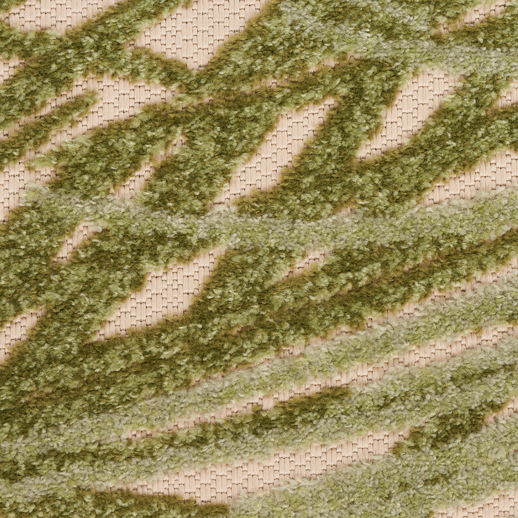 nourison aloha alh41 ivory green rug