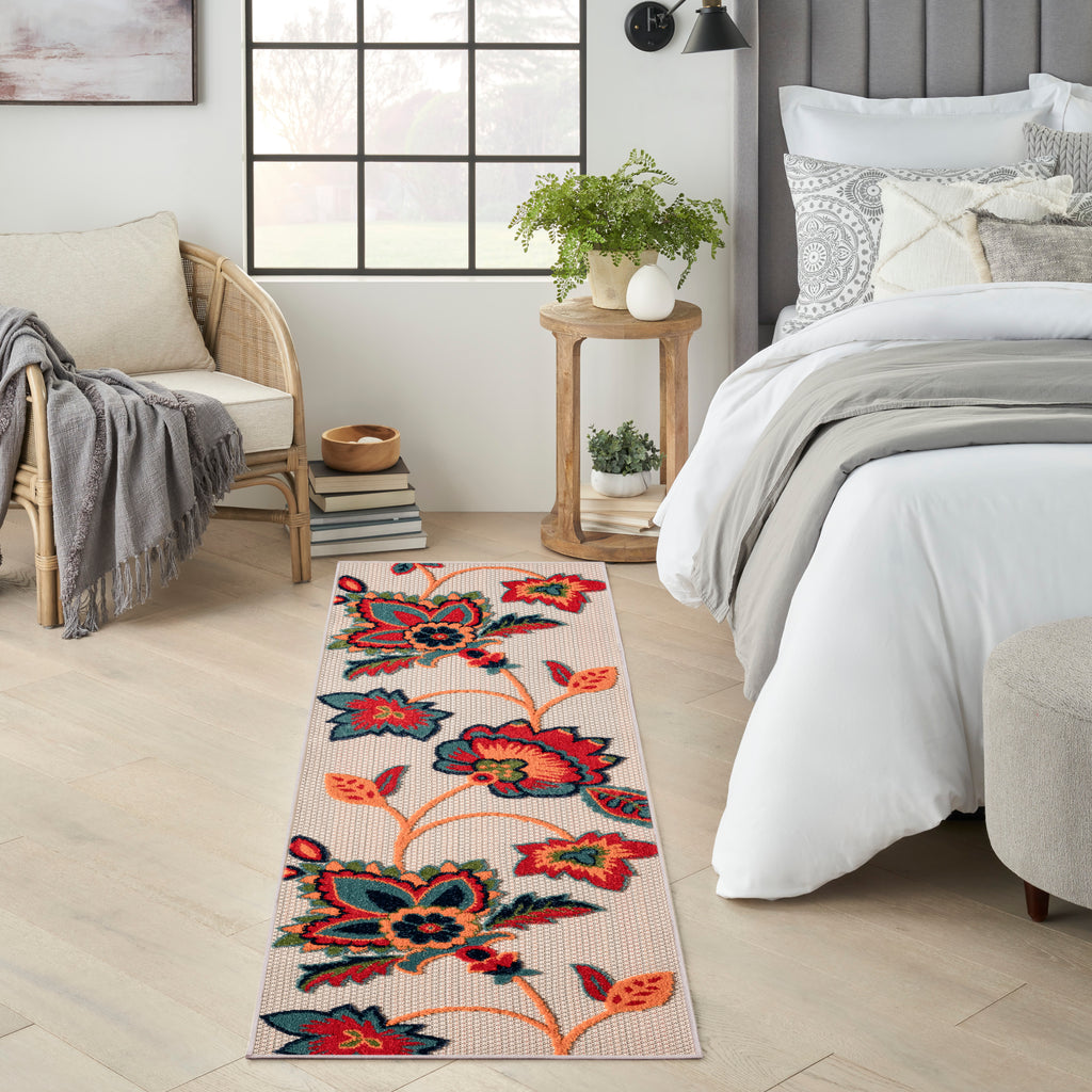 nourison aloha alh31 multicolor rug