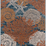 nourison seaside sds04 blue multicolor rug