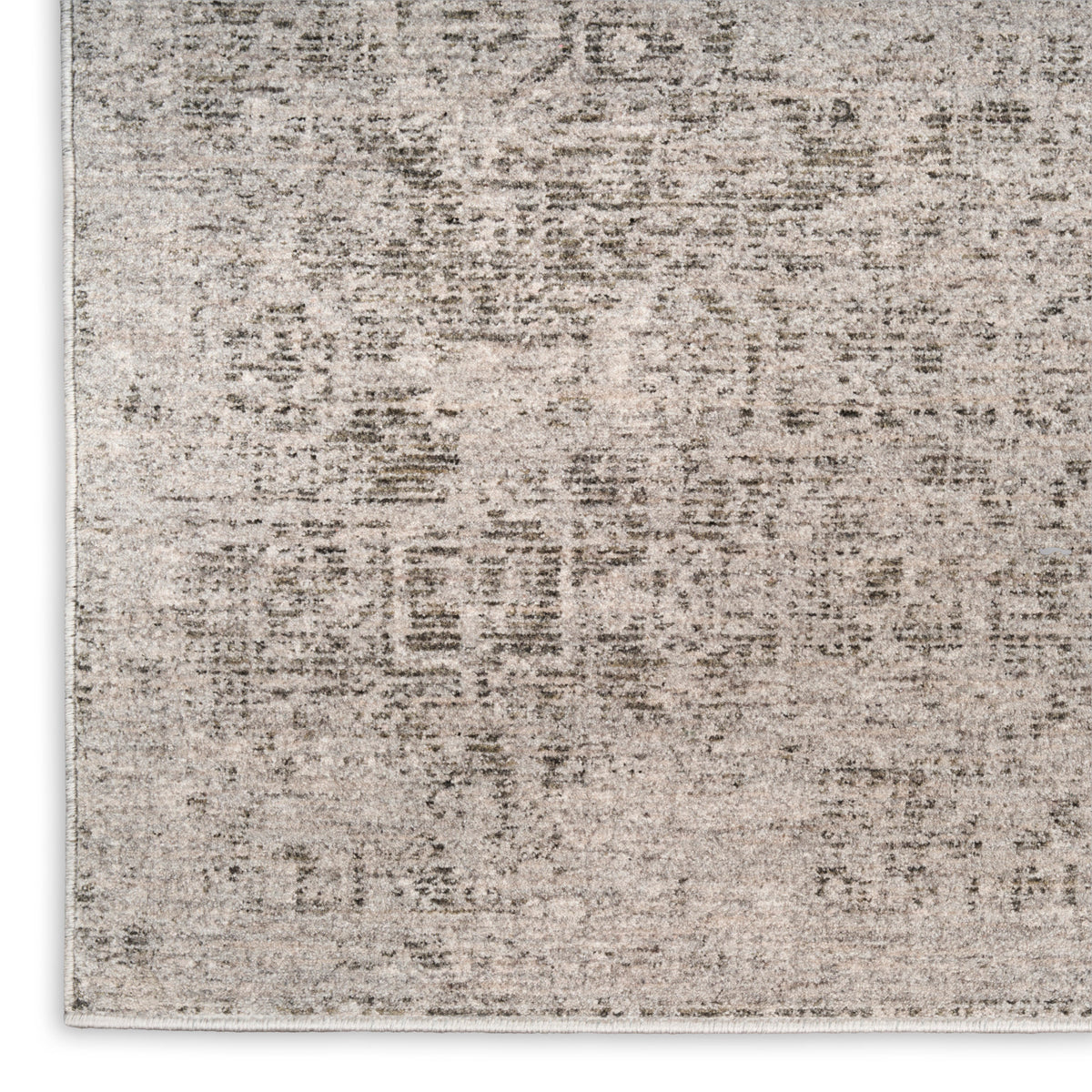 nourison pure shades sad01 grey rug