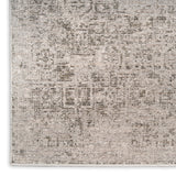 nourison pure shades sad01 grey rug