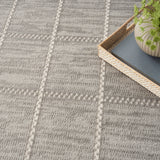 nourison serenity home srh05 light grey rug