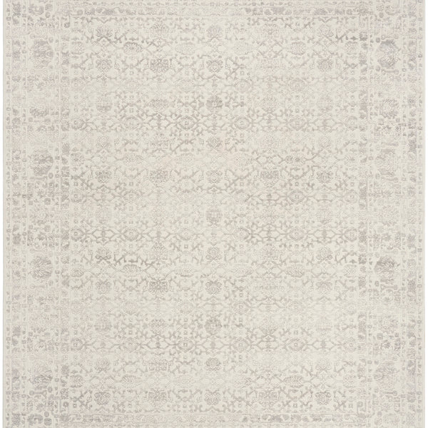 nourison grace gce01 grey rug