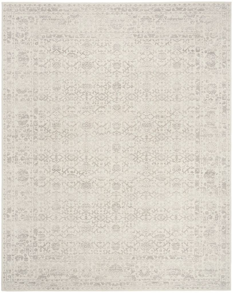 nourison grace gce01 grey rug