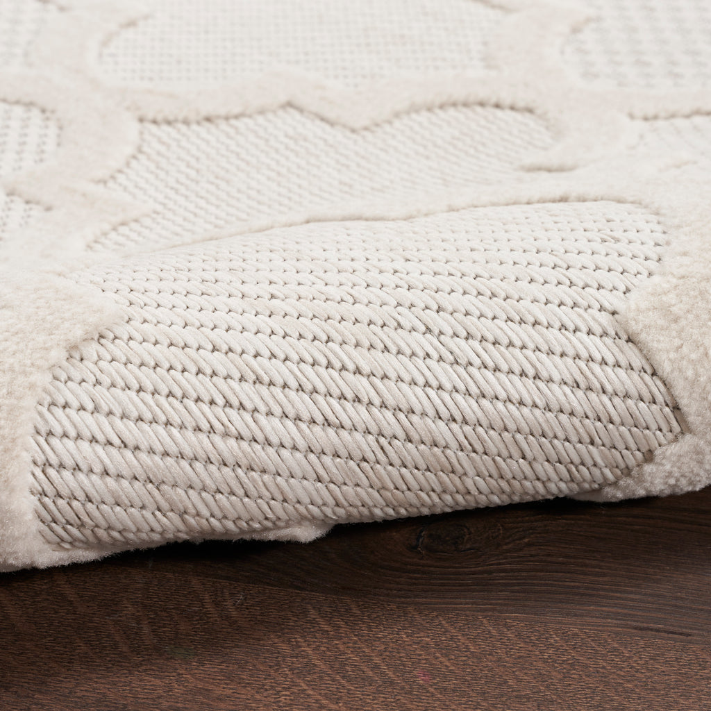nourison easy care nes01 ivory white rug