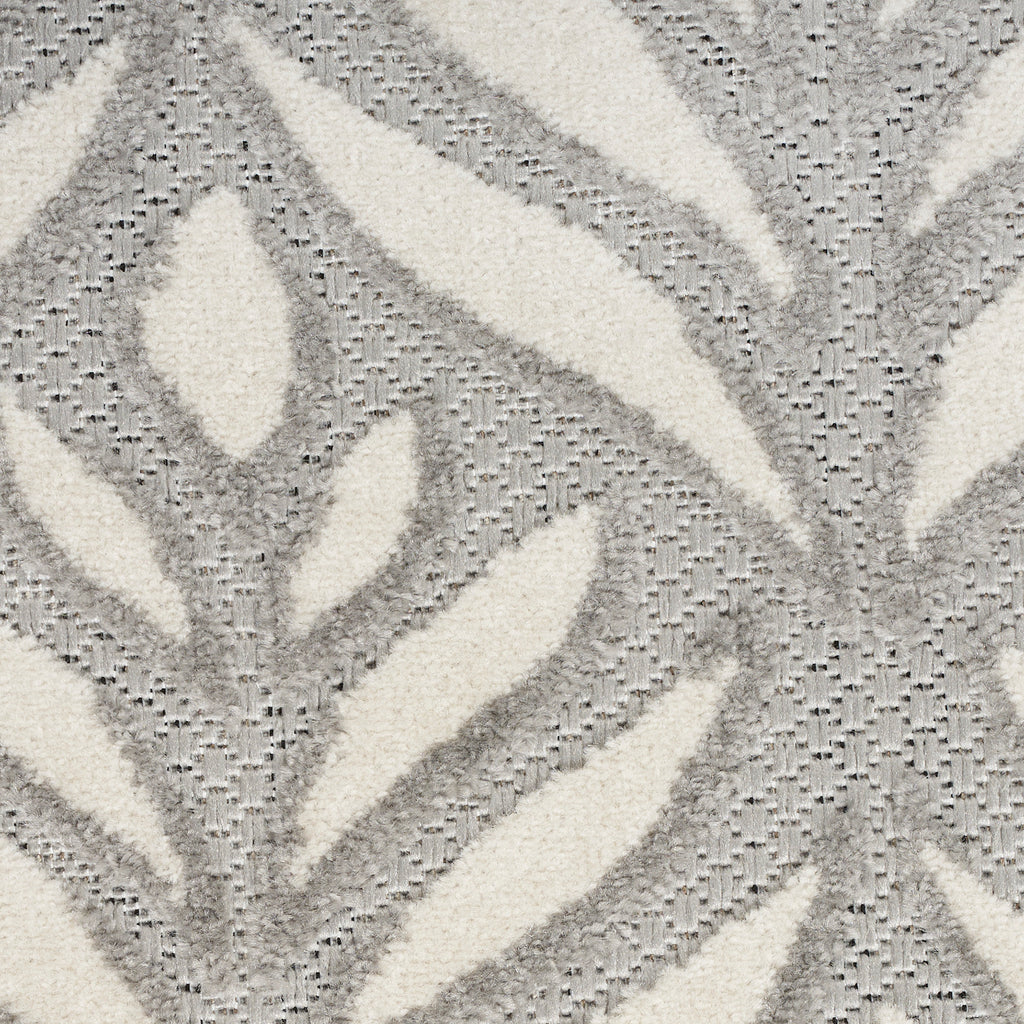 nourison aloha alh35 grey rug