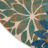 nourison aloha alh05 blue green rug
