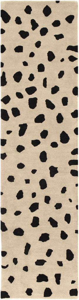 Hauteloom Guiseley GUI Black Hand Tufted Wool Rug