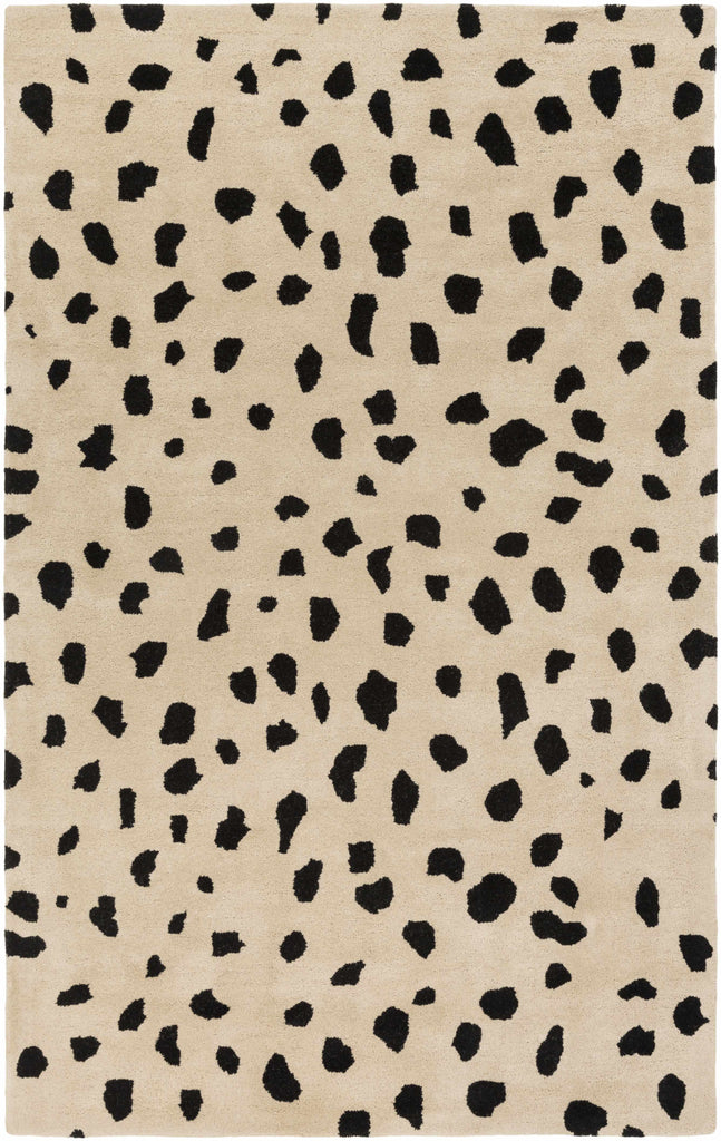 Hauteloom Guiseley GUI Black Hand Tufted Wool Rug